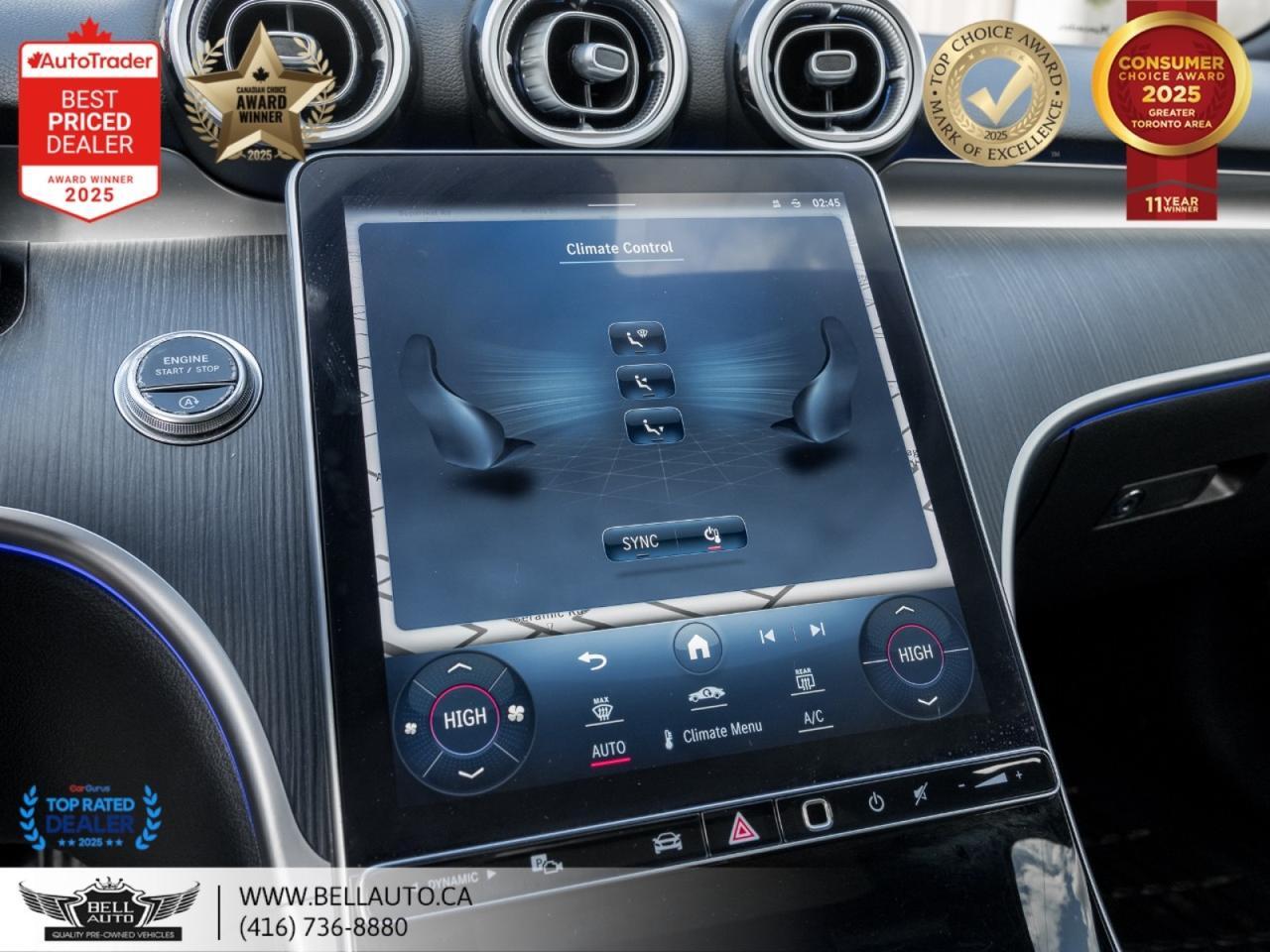 2022 Mercedes-Benz C-Class C300 | PRMPKG | NAVI | 360CAM | PANO | NOACCIDENT Toronto ON