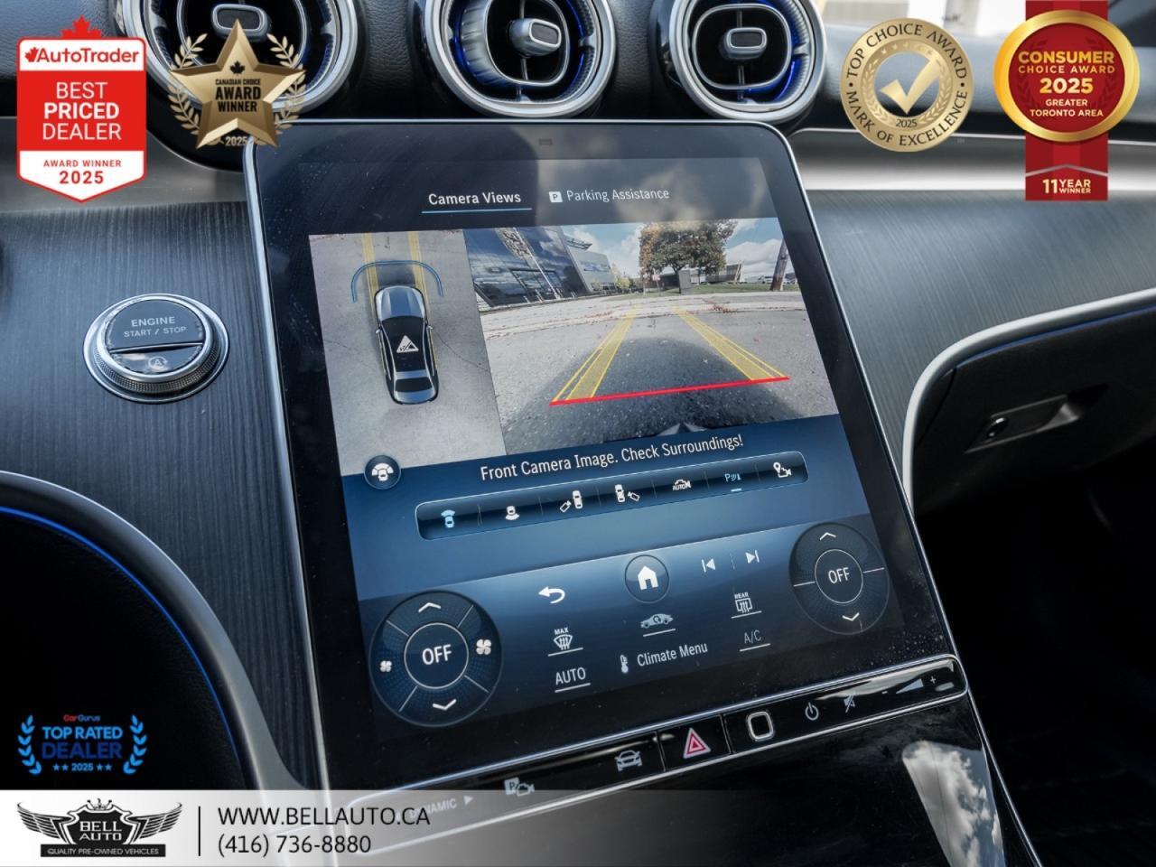 2022 Mercedes-Benz C-Class C300 | PRMPKG | NAVI | 360CAM | PANO | NOACCIDENT Toronto ON