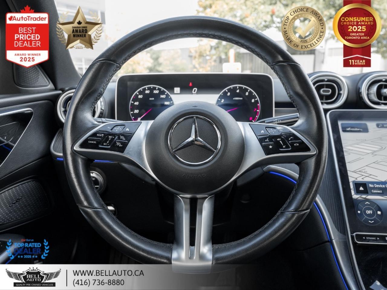 2022 Mercedes-Benz C-Class C300 | PRMPKG | NAVI | 360CAM | PANO | NOACCIDENT Toronto ON