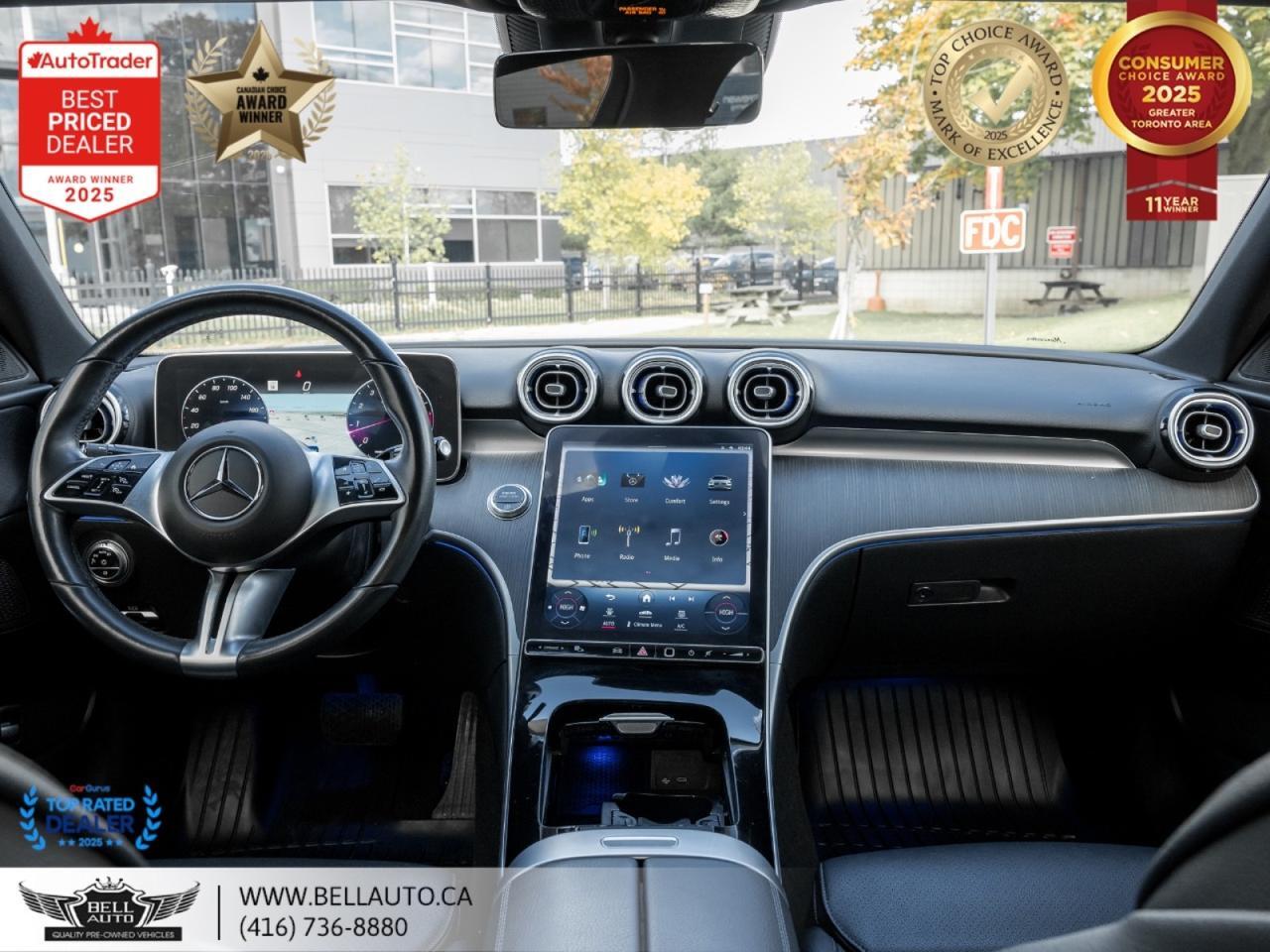 2022 Mercedes-Benz C-Class C300 | PRMPKG | NAVI | 360CAM | PANO | NOACCIDENT Toronto ON