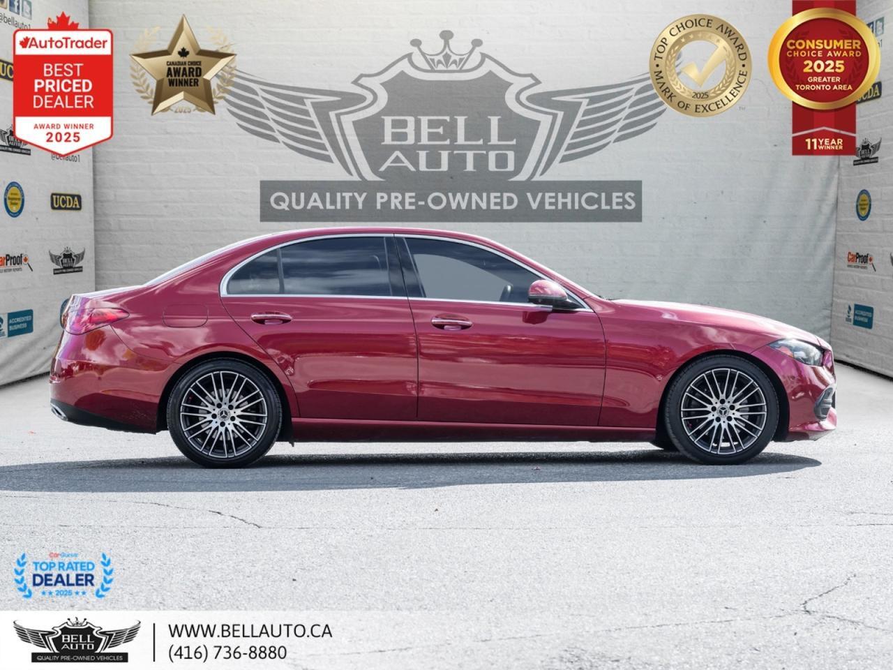 2022 Mercedes-Benz C-Class C300 | PRMPKG | NAVI | 360CAM | PANO | NOACCIDENT Toronto ON