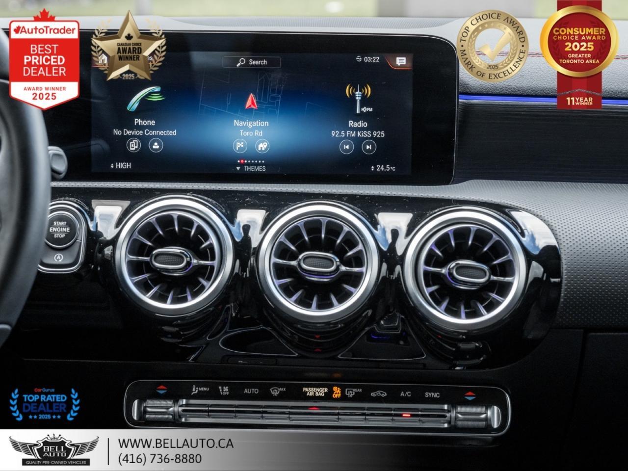 2022 Mercedes-Benz CLA 250 | AMG PKG | NAVI | 360CAM | PANO | LOWKMS | NOACCIDENT Toronto ON