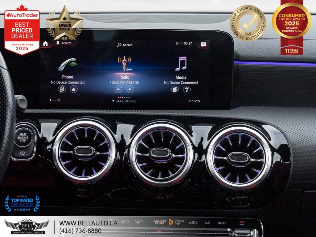 2022 Mercedes-Benz CLA 250 | AMGPKG | REDLTHR | PANO | B.CAM | NOACCIDENT Toronto ON