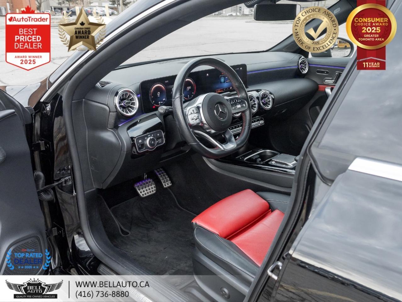 2022 Mercedes-Benz CLA 250 AMGPKG REDLTHR PANO B.CAM NOACCIDENT Toronto ON