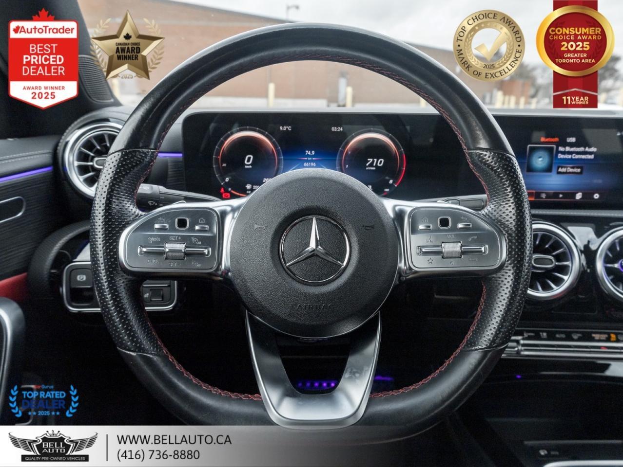 2022 Mercedes-Benz CLA 250 AMGPKG REDLTHR PANO B.CAM NOACCIDENT Toronto ON