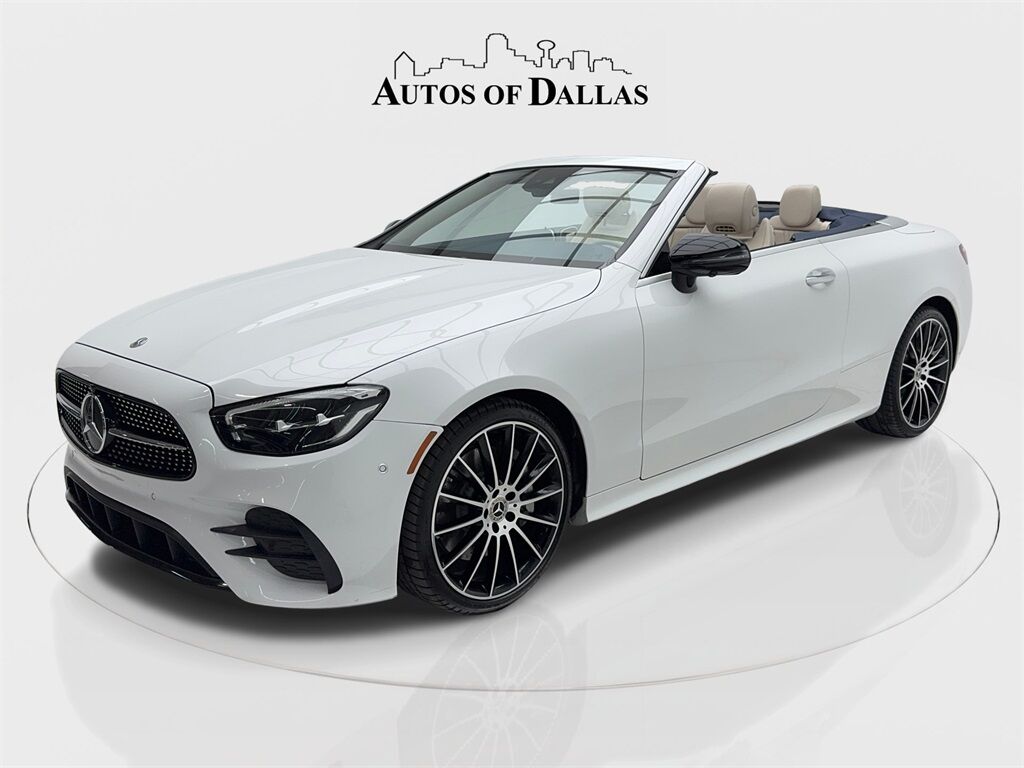 2022 Mercedes-Benz E-Class E 450 Convertible AMG NIGHT PKG,NAV,CAM,20&quot; WHLS Plano TX