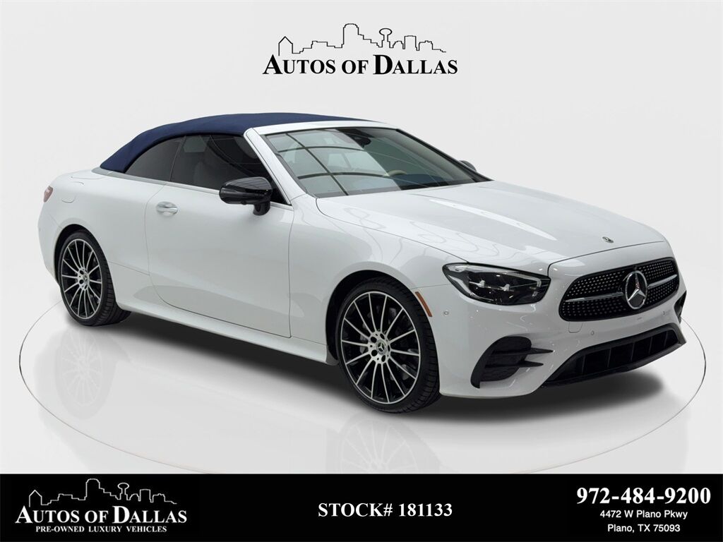 2022 Mercedes-Benz E-Class E 450 Convertible AMG NIGHT PKG,NAV,CAM,20&quot; WHLS Plano TX