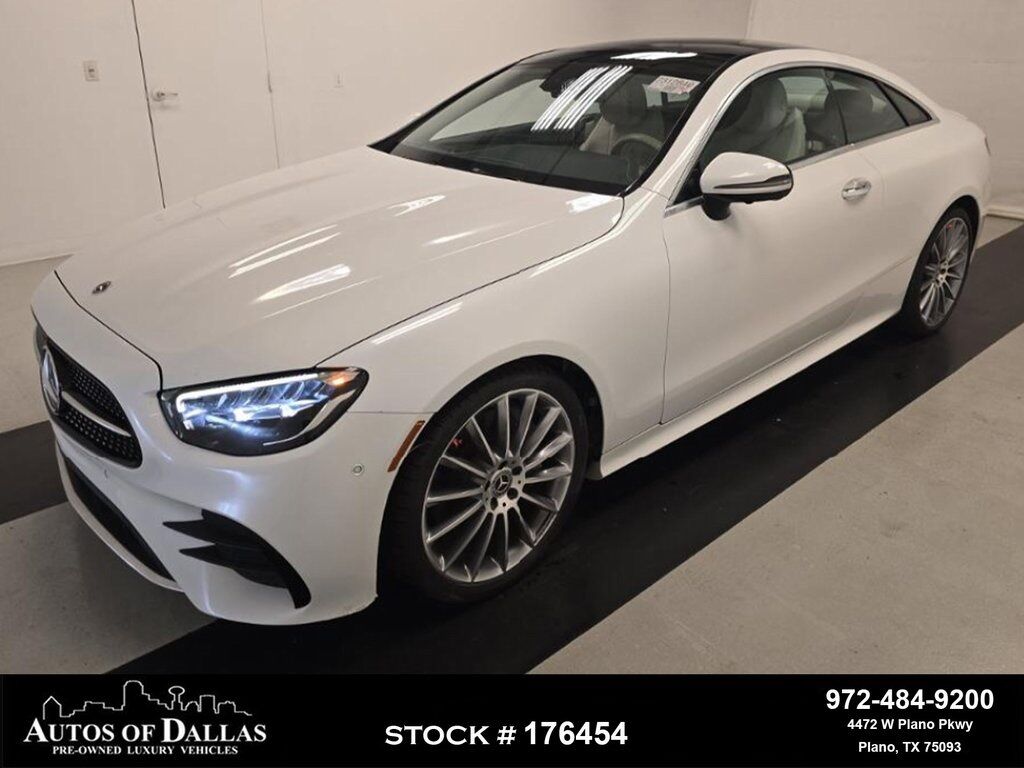 2022 Mercedes-Benz E-Class E 450 Coupe AMG SPORT,NAV,CAM,PANO,CLMT STS,20&quot; WL Plano TX