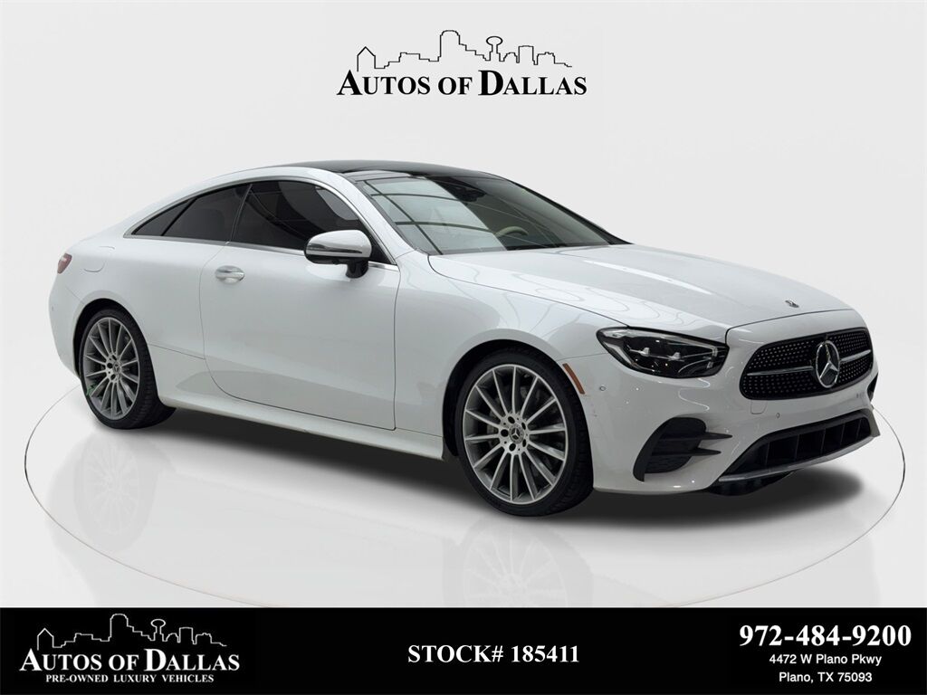 2022 Mercedes-Benz E-Class E 450 Coupe AMG SPORT,NAV,CAM,PANO,CLMT STS,20&quot; WL Plano TX
