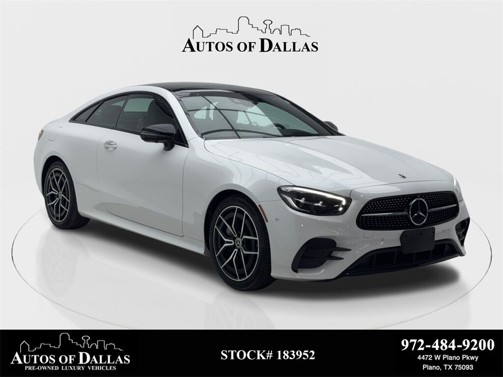 2022 Mercedes-Benz E-Class E 450 Coupe AMG SPORT,NAV,CAM,PANO,CLMT STS,HEADS Plano TX