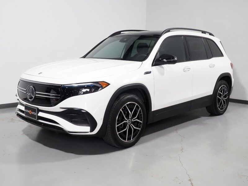 2022 Mercedes-Benz EQB 300 4MATIC *AMG NIGHT PKG, EXCLUSIVE PKG, PANORAMA MOONROOF, NAVIGATION, BLIND SPOT ALERT, BACKUP-CAMERA, COLOR TOUCHSCREEN, POWER LIFTGATE, KEYLESS-GO, 19 INCH WHEELS, WIRELESS CHARGING, ANDROID & APPLE Round Rock TX