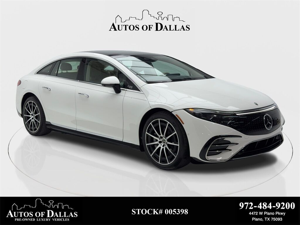 2022 Mercedes-Benz EQS 450 AMG LINE PKG,NAV,CAM,PANO,CLMT STS,21&quot; WLS Plano TX