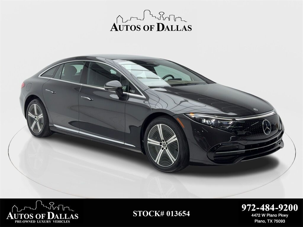 2022 Mercedes-Benz EQS 450 NAV,CAM,PANO,CLMT STS,BLIND SPOT,20&quot; WLS Plano TX