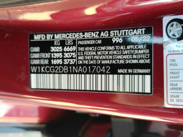 2022 Mercedes-Benz EQS 450+ Sedan AMG Line Plano TX