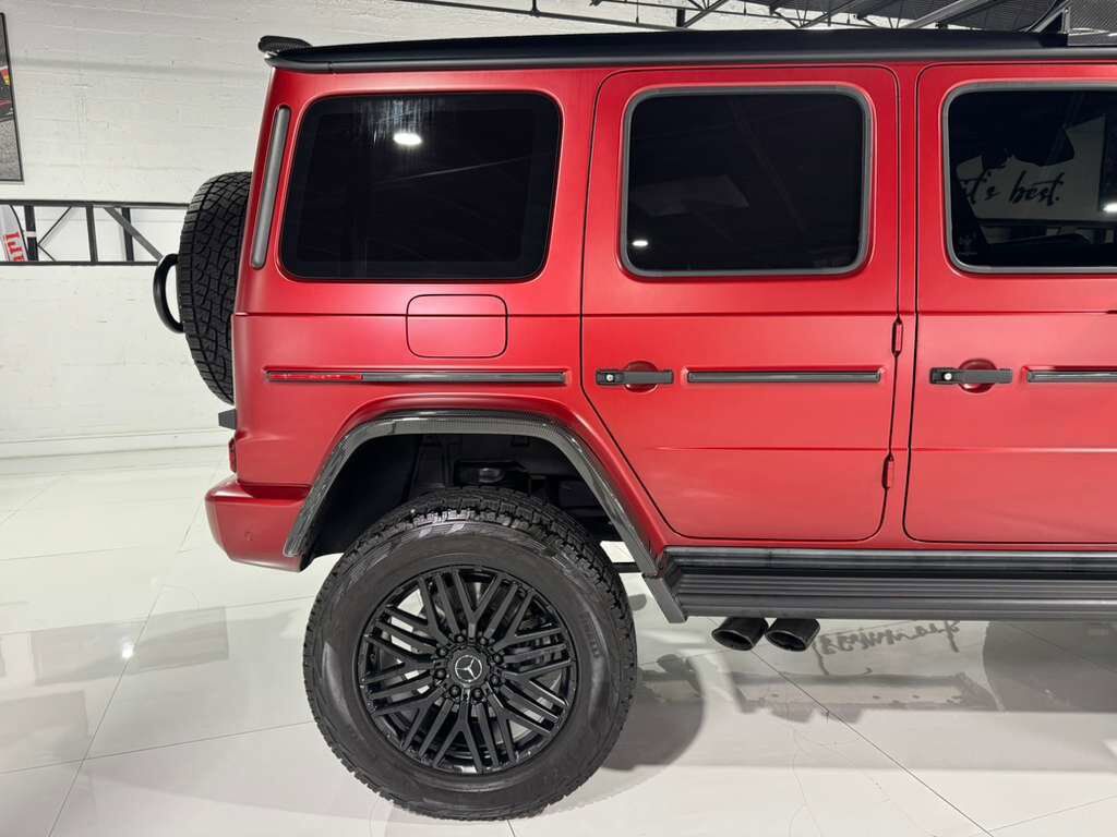 2022 Mercedes-Benz G-Class AMG G 63 4x4 Squared Cardinal Red Magno paint, Night Package Plus Magno, Burmester High-End & MORE!! Fort Lauderdale FL