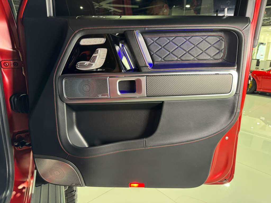 2022 Mercedes-Benz G-Class AMG G 63 4x4 Squared Cardinal Red Magno paint, Night Package Plus Magno, Burmester High-End & MORE!! Fort Lauderdale FL