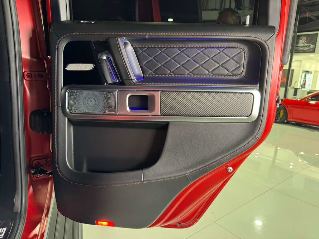 2022 Mercedes-Benz G-Class AMG G 63 4x4 Squared Cardinal Red Magno paint, Night Package Plus Magno, Burmester High-End & MORE!! Fort Lauderdale FL