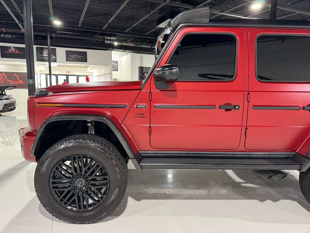 2022 Mercedes-Benz G-Class AMG G 63 4x4 Squared Cardinal Red Magno paint, Night Package Plus Magno, Burmester High-End & MORE!! Fort Lauderdale FL