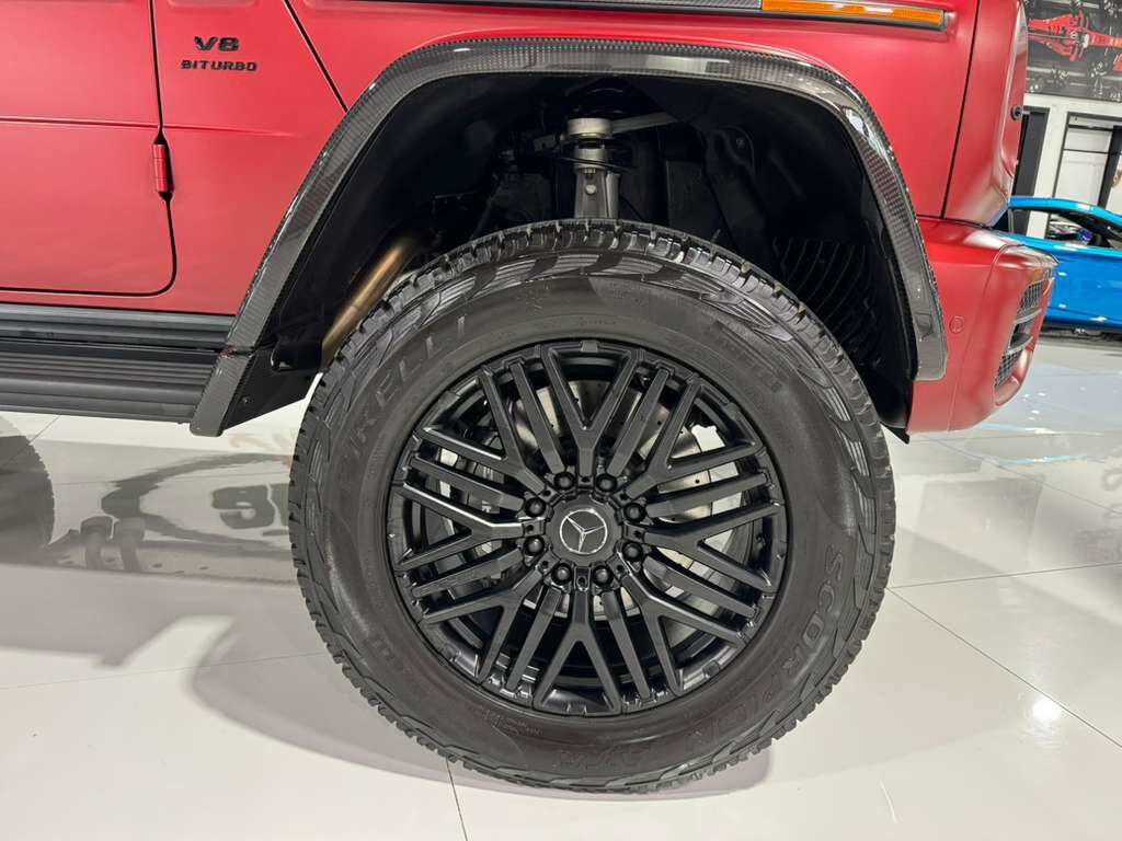 2022 Mercedes-Benz G-Class AMG G 63 4x4 Squared Cardinal Red Magno paint, Night Package Plus Magno, Burmester High-End & MORE!! Fort Lauderdale FL