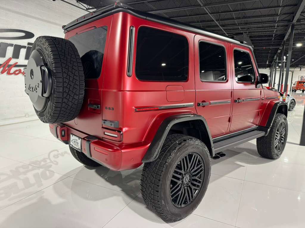 2022 Mercedes-Benz G-Class AMG G 63 4x4 Squared Cardinal Red Magno paint, Night Package Plus Magno, Burmester High-End & MORE!! Fort Lauderdale FL