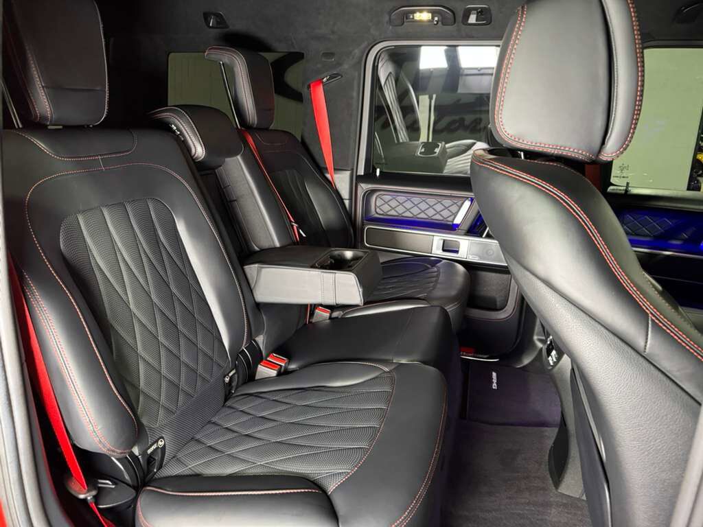 2022 Mercedes-Benz G-Class AMG G 63 4x4 Squared Cardinal Red Magno paint, Night Package Plus Magno, Burmester High-End & MORE!! Fort Lauderdale FL