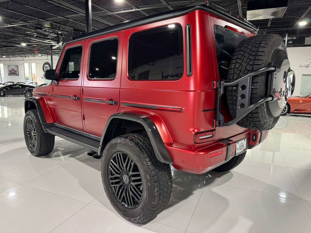 2022 Mercedes-Benz G-Class AMG G 63 4x4 Squared Cardinal Red Magno paint, Night Package Plus Magno, Burmester High-End & MORE!! Fort Lauderdale FL