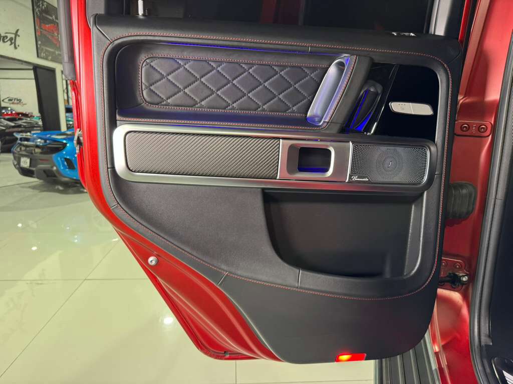2022 Mercedes-Benz G-Class AMG G 63 4x4 Squared Cardinal Red Magno paint, Night Package Plus Magno, Burmester High-End & MORE!! Fort Lauderdale FL