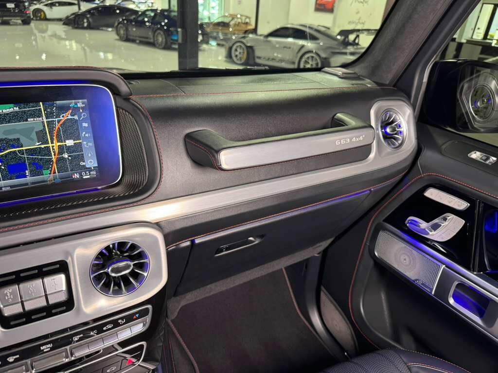 2022 Mercedes-Benz G-Class AMG G 63 4x4 Squared Cardinal Red Magno paint, Night Package Plus Magno, Burmester High-End & MORE!! Fort Lauderdale FL