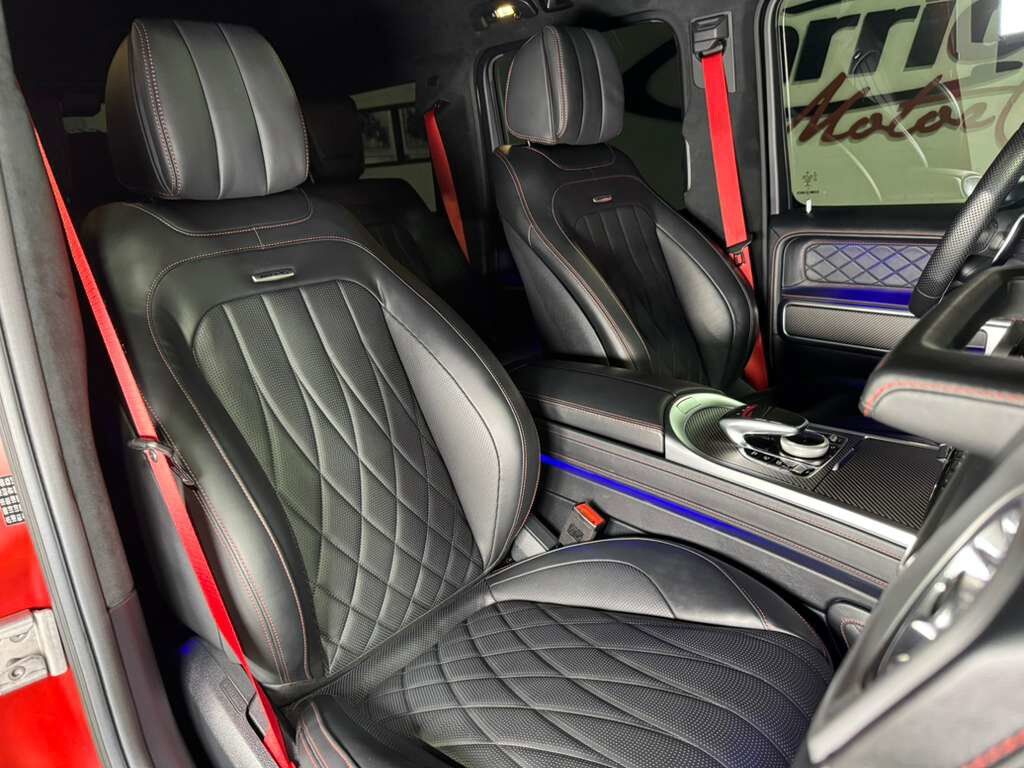2022 Mercedes-Benz G-Class AMG G 63 4x4 Squared Cardinal Red Magno paint, Night Package Plus Magno, Burmester High-End & MORE!! Fort Lauderdale FL