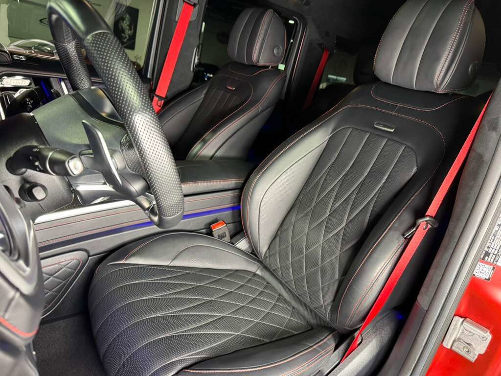 2022 Mercedes-Benz G-Class AMG G 63 4x4 Squared Cardinal Red Magno paint, Night Package Plus Magno, Burmester High-End & MORE!! Fort Lauderdale FL