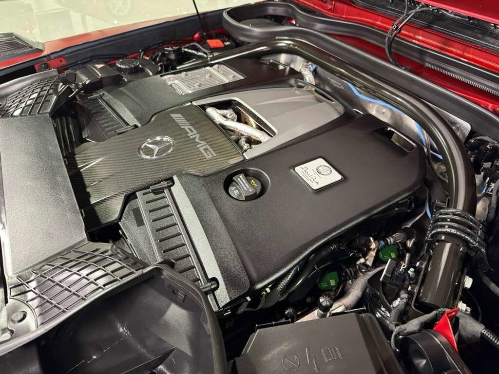 2022 Mercedes-Benz G-Class AMG G 63 4x4 Squared Cardinal Red Magno paint, Night Package Plus Magno, Burmester High-End & MORE!! Fort Lauderdale FL