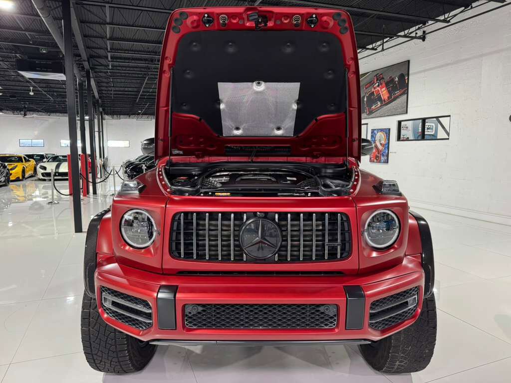 2022 Mercedes-Benz G-Class AMG G 63 4x4 Squared Cardinal Red Magno paint, Night Package Plus Magno, Burmester High-End & MORE!! Fort Lauderdale FL