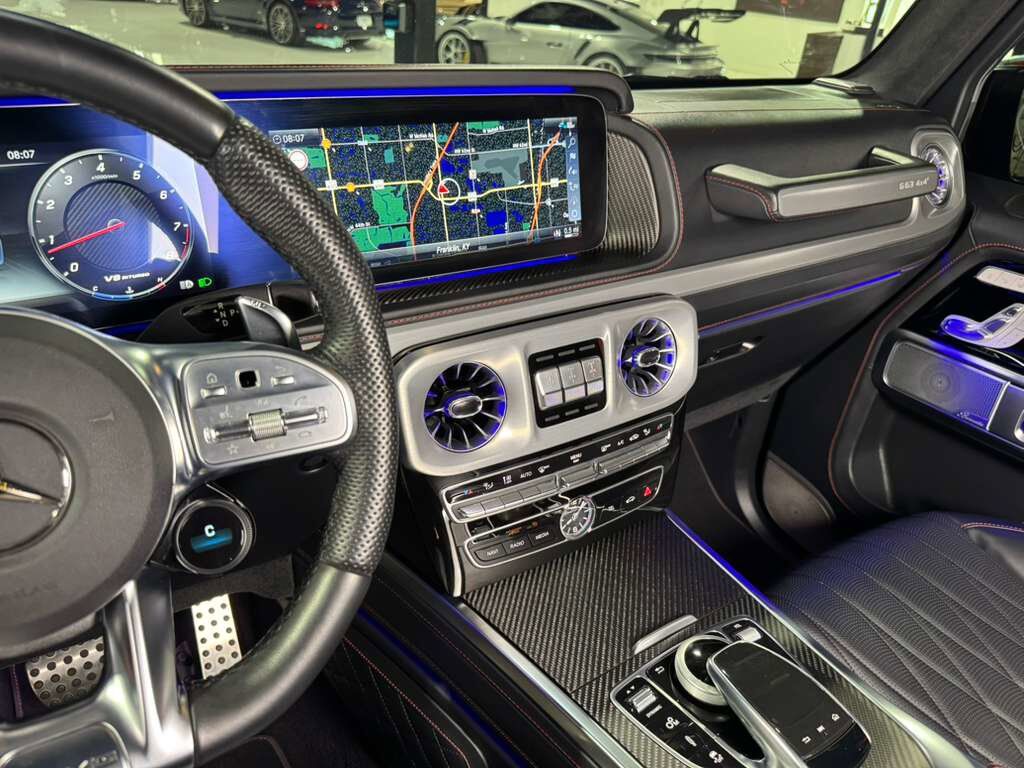 2022 Mercedes-Benz G-Class AMG G 63 4x4 Squared Cardinal Red Magno paint, Night Package Plus Magno, Burmester High-End & MORE!! Fort Lauderdale FL