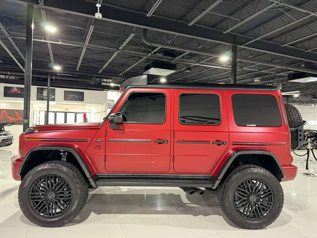 2022 Mercedes-Benz G-Class AMG G 63 4x4 Squared Cardinal Red Magno paint, Night Package Plus Magno, Burmester High-End & MORE!! Fort Lauderdale FL