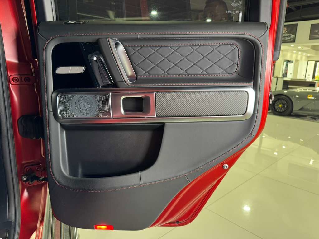 2022 Mercedes-Benz G-Class AMG G 63 4x4 Squared Cardinal Red Magno paint, Night Package Plus Magno, PRO roof rack & MUCH MORE!! Fort Lauderdale FL