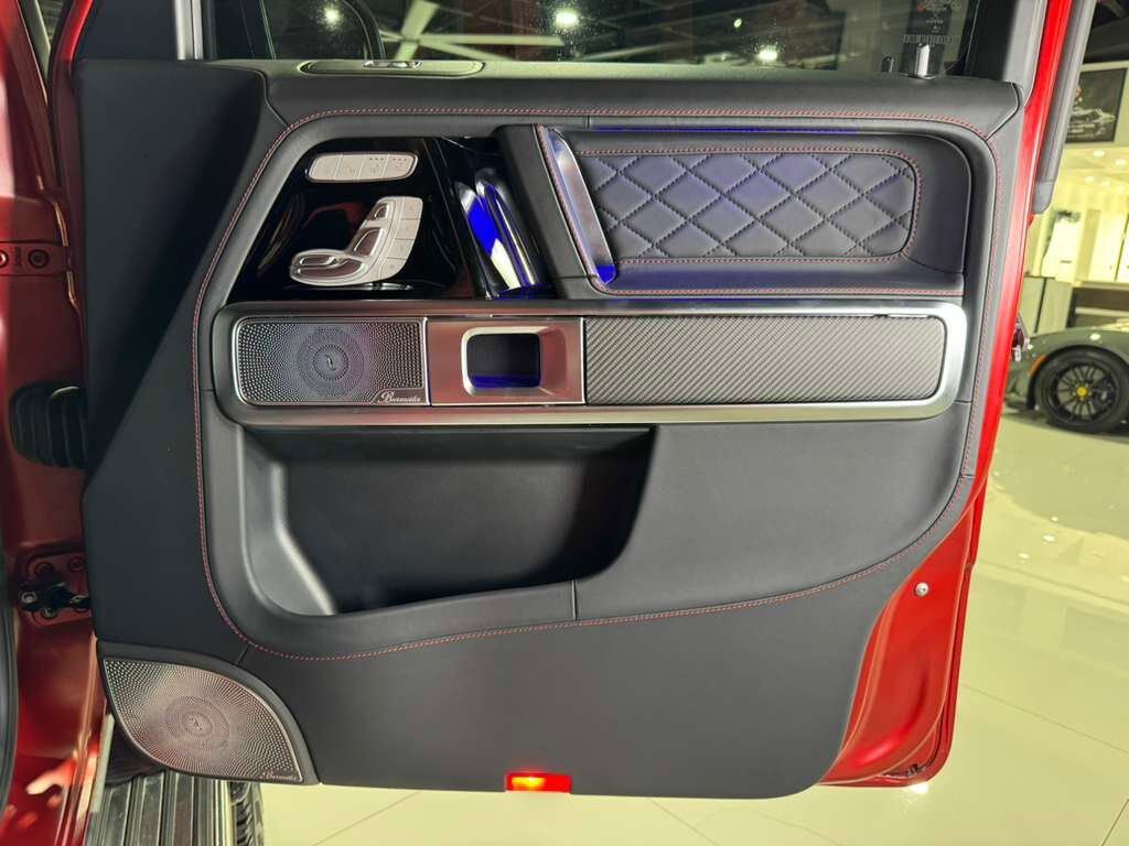 2022 Mercedes-Benz G-Class AMG G 63 4x4 Squared Cardinal Red Magno paint, Night Package Plus Magno, PRO roof rack & MUCH MORE!! Fort Lauderdale FL