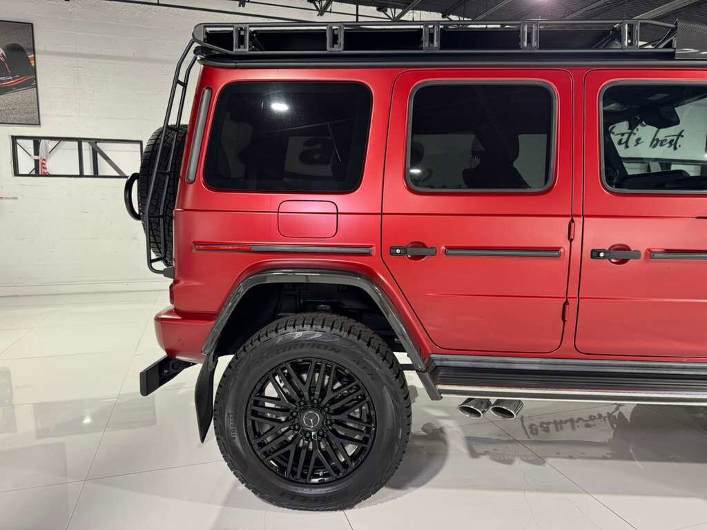 2022 Mercedes-Benz G-Class AMG G 63 4x4 Squared Cardinal Red Magno paint, Night Package Plus Magno, PRO roof rack & MUCH MORE!! Fort Lauderdale FL