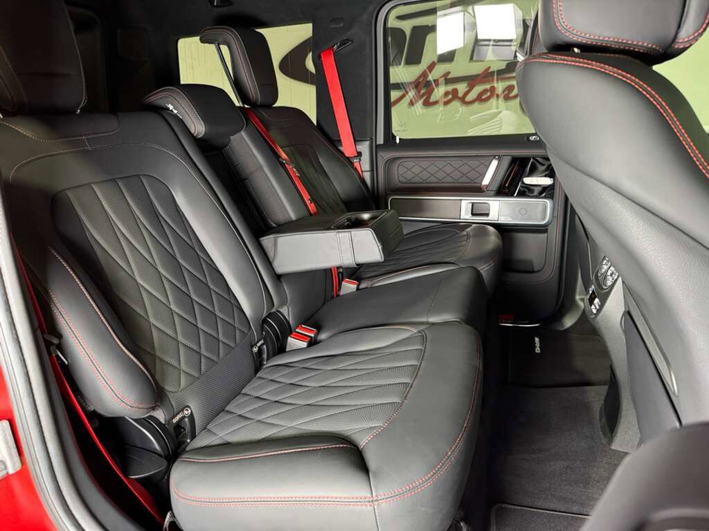 2022 Mercedes-Benz G-Class AMG G 63 4x4 Squared Cardinal Red Magno paint, Night Package Plus Magno, PRO roof rack & MUCH MORE!! Fort Lauderdale FL