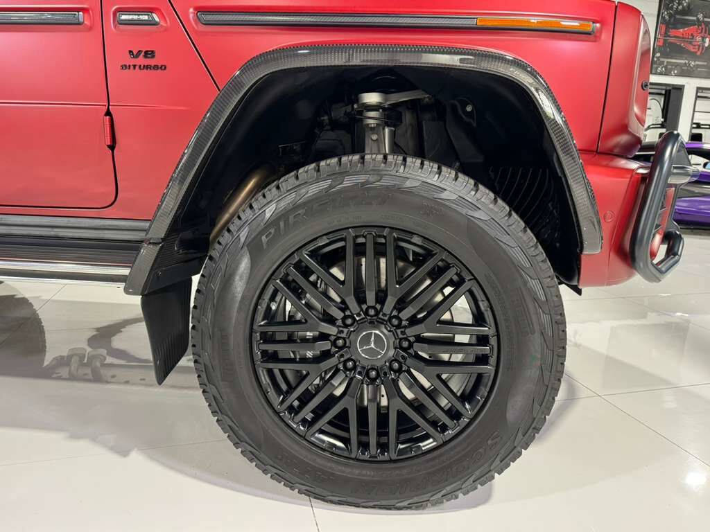 2022 Mercedes-Benz G-Class AMG G 63 4x4 Squared Cardinal Red Magno paint, Night Package Plus Magno, PRO roof rack & MUCH MORE!! Fort Lauderdale FL