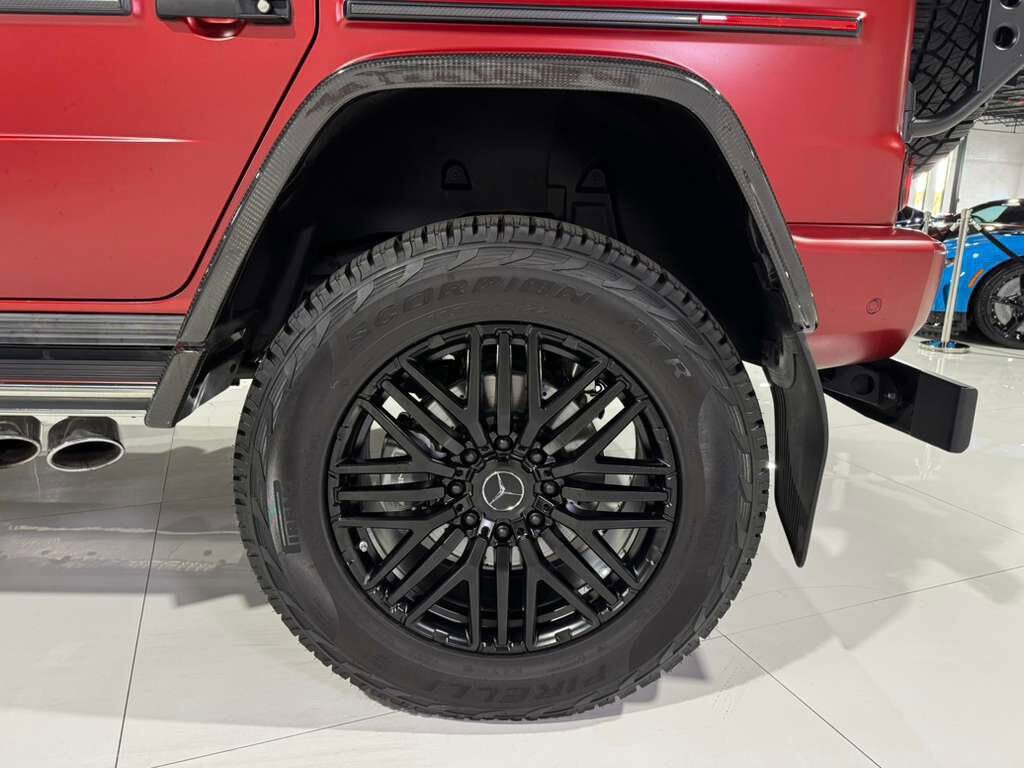 2022 Mercedes-Benz G-Class AMG G 63 4x4 Squared Cardinal Red Magno paint, Night Package Plus Magno, PRO roof rack & MUCH MORE!! Fort Lauderdale FL