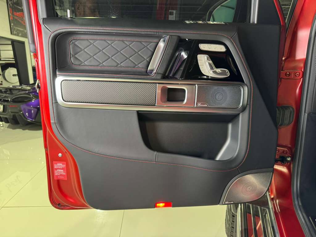 2022 Mercedes-Benz G-Class AMG G 63 4x4 Squared Cardinal Red Magno paint, Night Package Plus Magno, PRO roof rack & MUCH MORE!! Fort Lauderdale FL