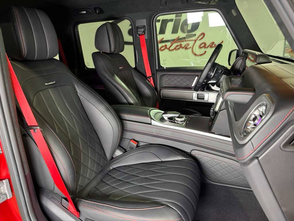 2022 Mercedes-Benz G-Class AMG G 63 4x4 Squared Cardinal Red Magno paint, Night Package Plus Magno, PRO roof rack & MUCH MORE!! Fort Lauderdale FL