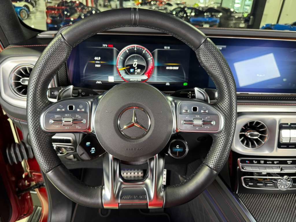 2022 Mercedes-Benz G-Class AMG G 63 4x4 Squared Cardinal Red Magno paint, Night Package Plus Magno, PRO roof rack & MUCH MORE!! Fort Lauderdale FL