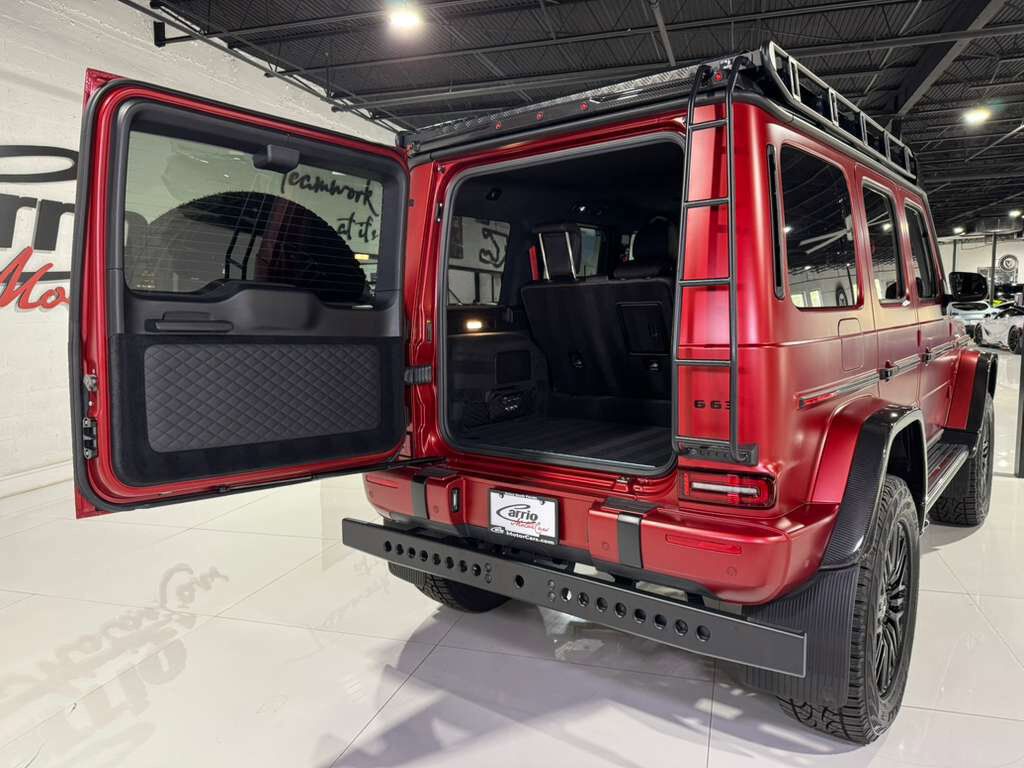 2022 Mercedes-Benz G-Class AMG G 63 4x4 Squared Cardinal Red Magno paint, Night Package Plus Magno, PRO roof rack & MUCH MORE!! Fort Lauderdale FL