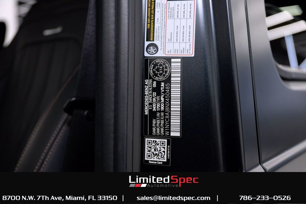 2022 Mercedes-Benz G-Class AMG G 63 4x4 Squared Miami FL