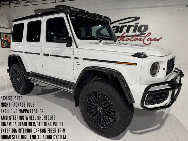 2022 Mercedes-Benz G-Class AMG G 63 4x4 Squared Night Package Plus, Burmester High-End, Exclusive Nappa leather AND MUCH MORE!! Fort Lauderdale FL