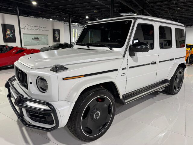 2022 Mercedes-Benz G-Class AMG G 63 G manufaktur paint, Exclusive Nappa leather, Dinamica headliner, monoblocks AND MUCH MORE!! Fort Lauderdale FL