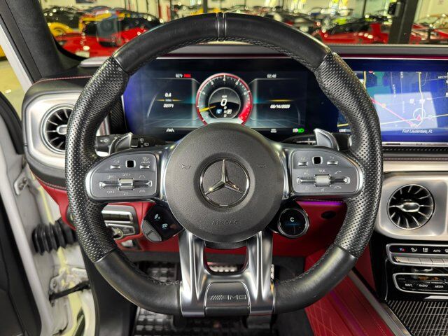 2022 Mercedes-Benz G-Class AMG G 63 G manufaktur paint, Exclusive Nappa leather, Dinamica headliner, monoblocks AND MUCH MORE!! Fort Lauderdale FL