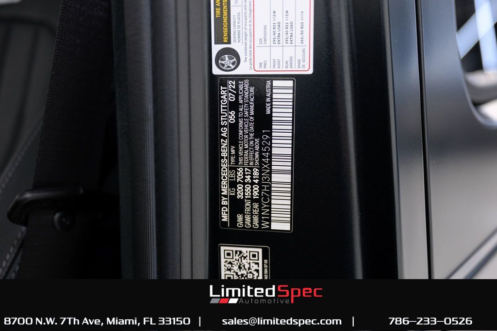 2022 Mercedes-Benz G-Class AMG G 63 Miami FL