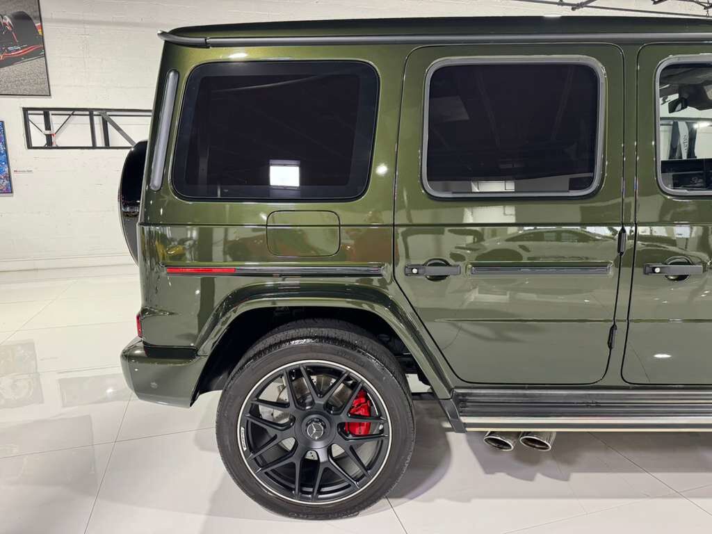 2022 Mercedes-Benz G-Class AMG G 63 Olive Metallic paint, Exclusive Nappa leather, Burmester High-End audio AND MUCH MORE!! Fort Lauderdale FL